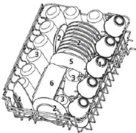 Technical diagram of a mechanical assembly with numbered components, likely for assembly or maintenance instructions.