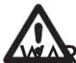 VOX WHF8021 - Important Information on Safety - 1