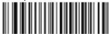 Black and white barcode image with vertical lines and a small number '1' at the bottom right.
