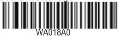 WA018A0