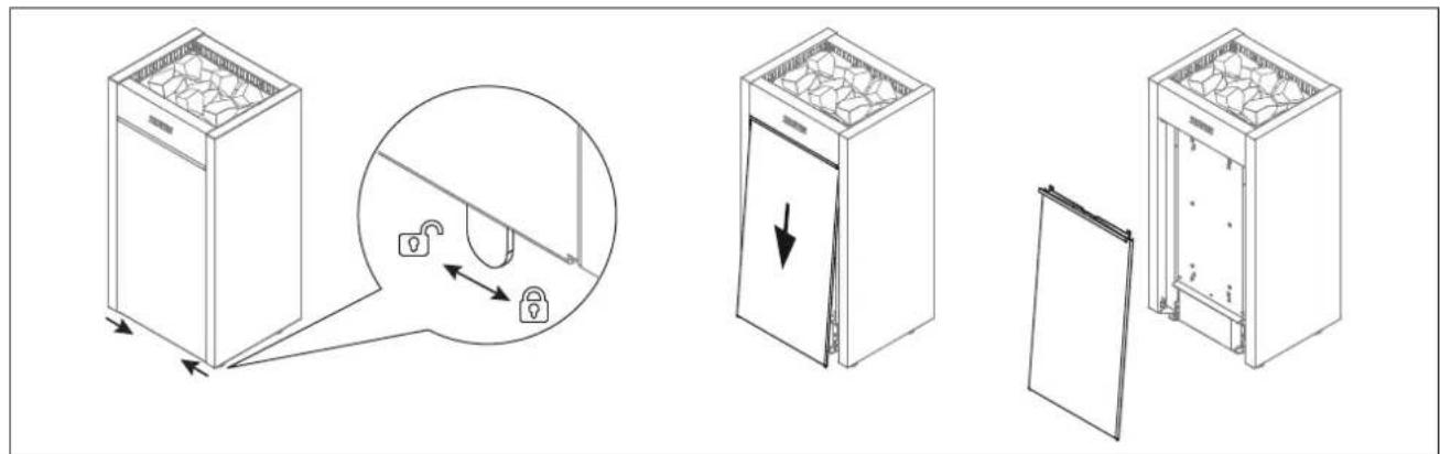 HARVIA Virta HL70 HL700400 - Barrera de seguridad - 2