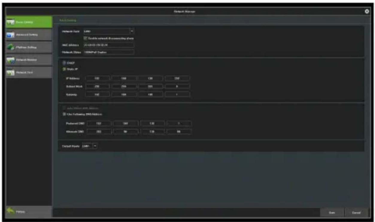 Network Manager Access Setting Access Setting Platform Settings Network Resource Network Text Network Address: 20-0911-F8124 Network Address: 100/0911-0376 Network Address: 100/0911-0376 Network Address: 100/0911-0376 Network Address: 100/0911-0376 Network Address: 100/0911-0376 Network Address: 100/0911-0376 Network Address: 100/100/100/100/100/100/100/100/100/100/100/100/100/100/100/100/100/100/100/100/100/100/100/100/100/100 Default Flight: LAM Auto Window Help Options Use Following DMS Address Preferred DMS: 152 165 188 2 Alternate DMS: 252 36 53 66 Default Flight: LAM OK Cancel