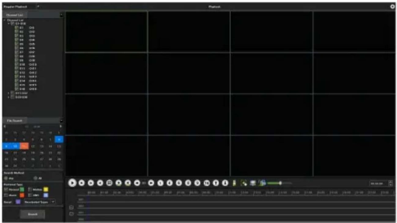 ZKTeco Z8564 - Recording Playback - 2