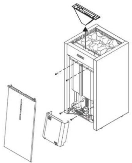 HARVIA Virta HL110SA HL110400SA - Ersetzen von Heizelementen - 3