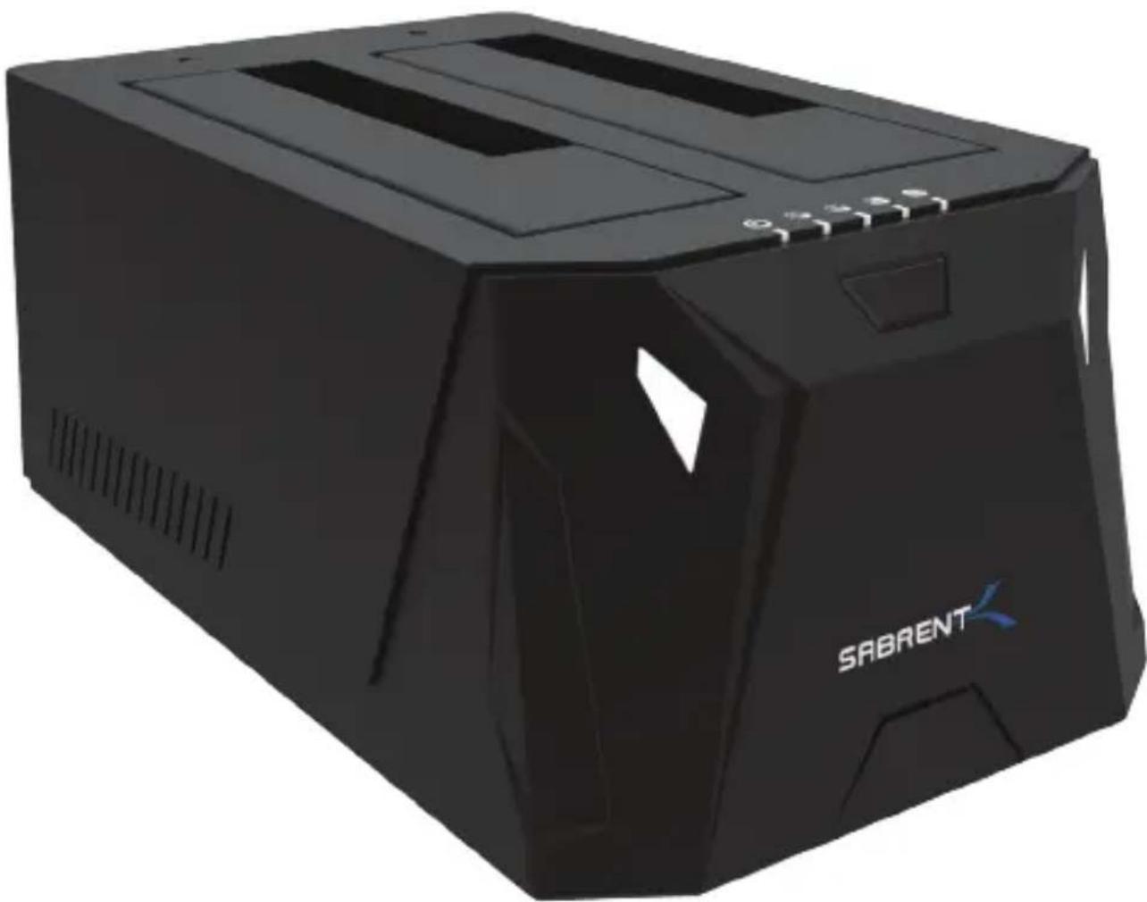 Sabrent EC-UBLB - USB TYPE-C SATA 2.5" & 3.5" DUAL BAY HARD DRIVE DOCKING STATION - 1