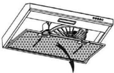 Kunft KCHS4582 IX - Mudança e limpeza dos filtros: - 1