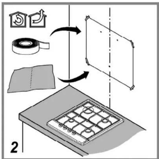 Diagram illustrating a folding or reassembly process with labeled components and directional arrows indicating movement.