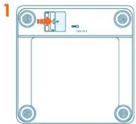 Steren MED-2000 - Batteries installation or replacement - 1
