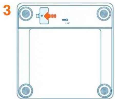 Steren MED-2000 - Batteries installation or replacement - 3