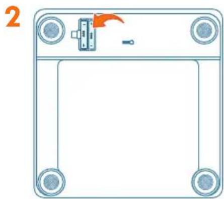 Steren MED-2000 - Batteries installation or replacement - 2