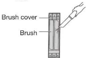 Brush cover Brush