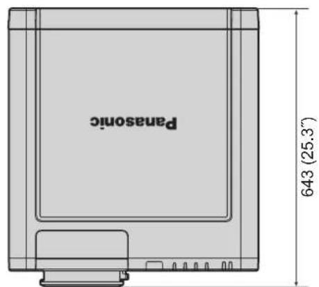 Panasonic 643 (25.3")