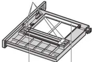 PANASONIC PT-DW100U - Place the filter cleaning unit 4. upside down. - 1