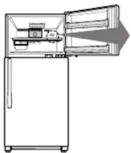 LG GN-422FW - CONTROLS FOR FREEZER COMPARTMENT - 1