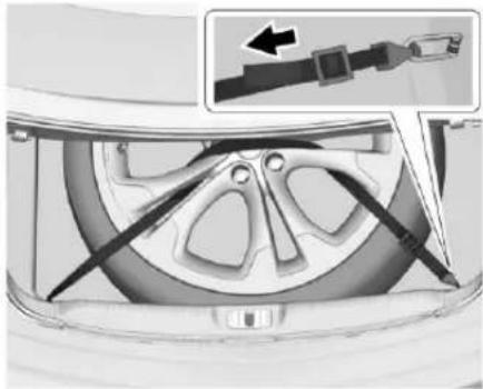 Buick Cascada (2016) - StoringtheFlatTireandTools - 2