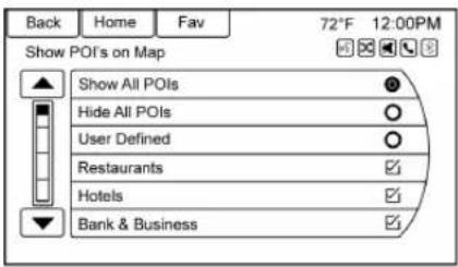 Back Home Fav 72°F 12:00PM Show POI's on Map Show All POIs Hide All POIs User Defined Restaurants Hotels Bank & Business