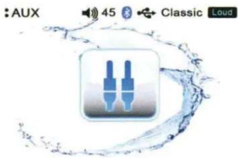 INFINITY KAPPRV515 - To Select AUX mode - 2