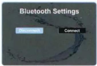 Bluetooth Settings Disconnect Connect