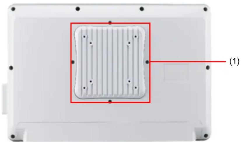 Advantech POC-W152 - Rear View - 1