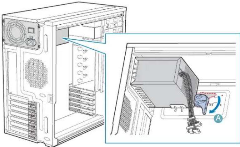INTEL SC5299WS - Replacing a Fixed Power Supply - 4