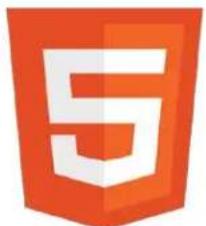 Abstract red shield-shaped logo with white number 5 (no text or symbols)