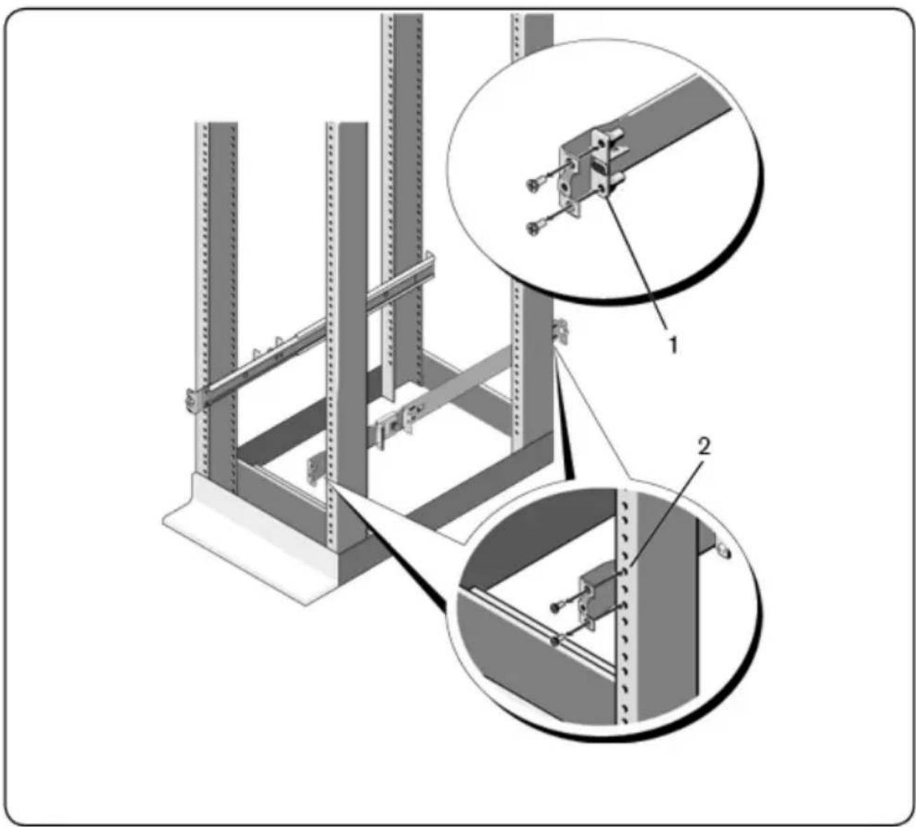 DELL 2162DS - Four-post Threaded Configuration - 1