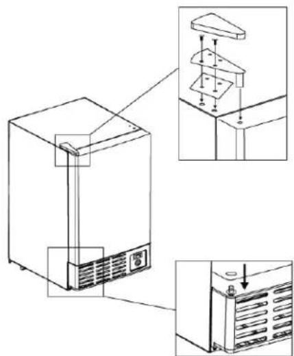 EDGESTAR IB120 - Step 3: Re-Install Door - 2
