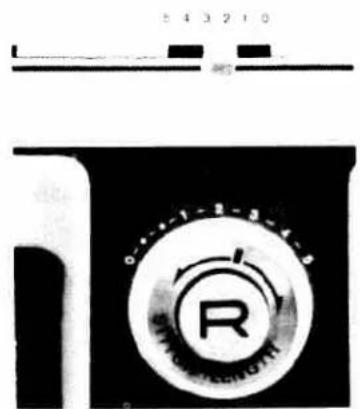 5 4 3 2 1 0 R