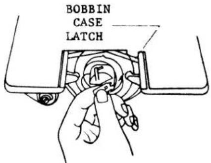BOBBIN CASE LATCH