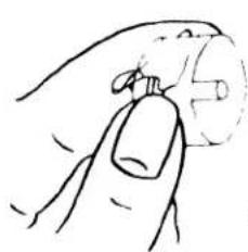 White W844 - HOW TO THREAD THE BOBBIN CASE - 1