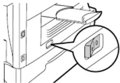 SHARP FO-2080 - Power off - 1