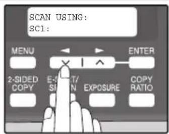 SCAN USING: SCI: