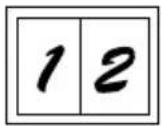 SHARP FO-2080 - COPYING MULTIPLE ORIGINALS ONTO A SINGLE SHEET OF PAPER (2 IN 1 copy) - 1