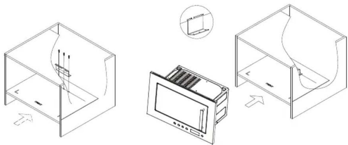NEVIR NVR-6137 MEDGS - FRAME INSTALLATION STEPS - 1