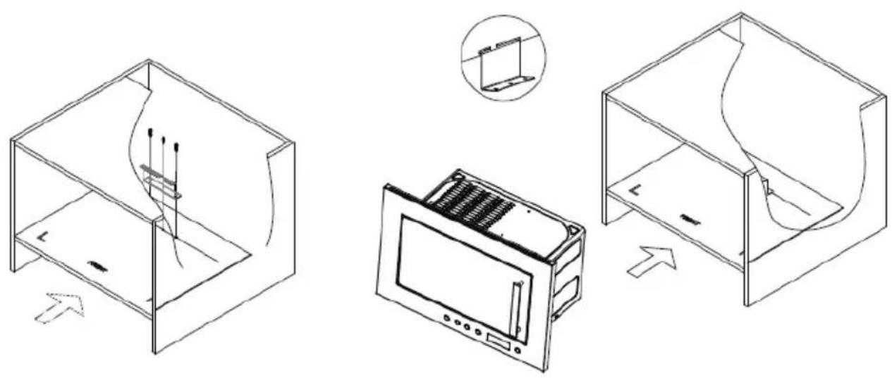NEVIR NVR-6137 MEDGS - INSTRUCCIONES DE ENCASTRADO - 1