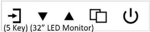 (5 Key) (32" LED Monitor)