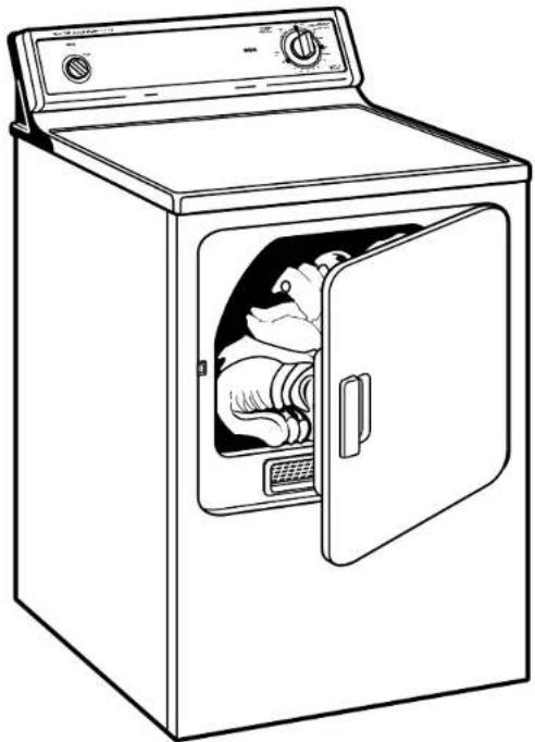 RCA BVLR333EVWW - BVLR333EVWW—RCA 5.4 Cu. Ft. Large Capacity Electric Dryer - 1