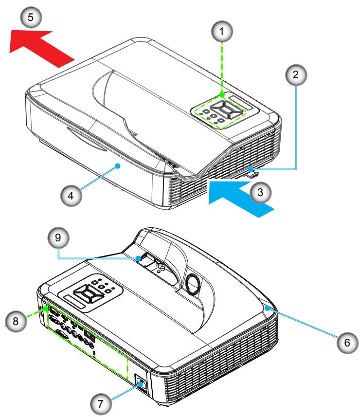 OPTOMA ZW400UST - Aperçu du produit - 1