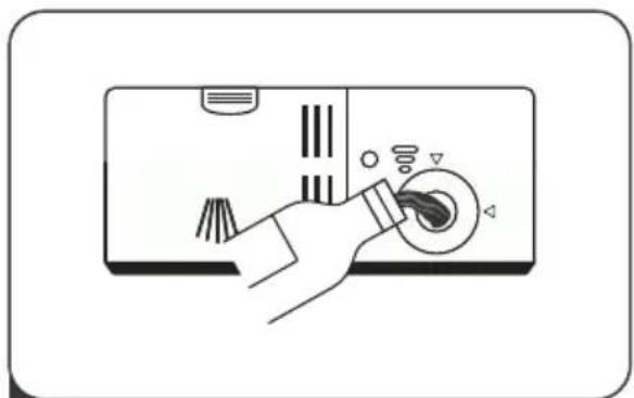 Euromaid E14DWW - Filling The Rinse Aid Reservoir - 2