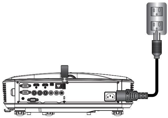 OPTOMA ZW400USTi - Comment accéder au mode multimédia - 1