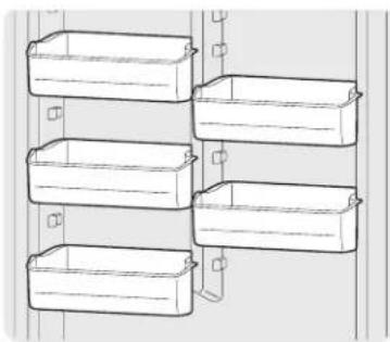 Philco MUFF21VLRT - Slide-Aside Basket (some chest models) - 2