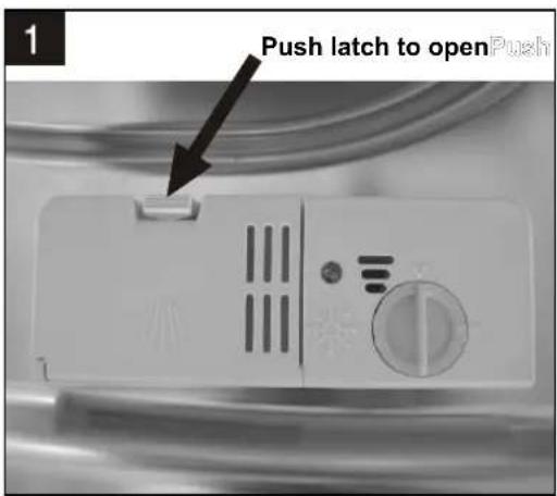 Push latch to openPush