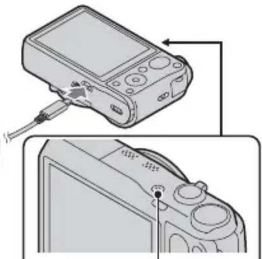 SONY Cybershot DSC-HX20 - Зарядка батарейного блока - 2