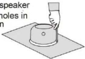 speaker holes in n