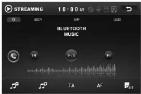STREAMING 10:00 AM USER SMF LOUD BLUETOOTH MUSIC TA AF 2/2
