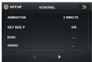 SETUP GENERAL ANIMATION 2 MINUTE KEY BEE P ON DISC ... RADIO ...