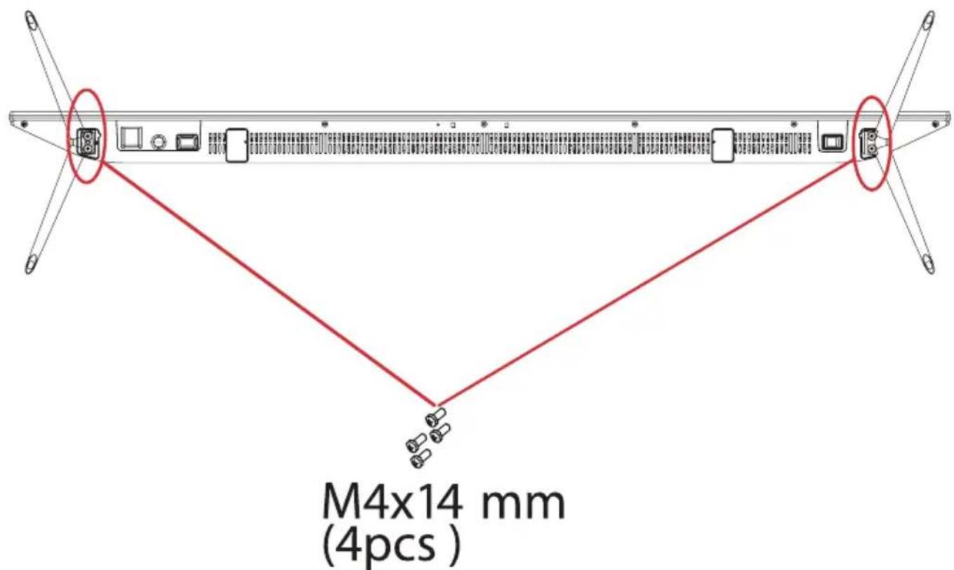 M4x14 mm (4pcs )