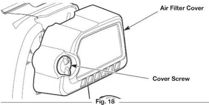 Craftsman CMXGKAME3079 - Cleaning the Air Filter - 1