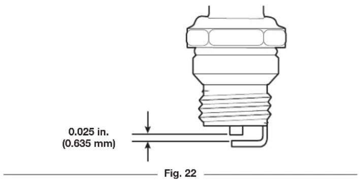 Craftsman CMXGKAME3079 - MAINTAINING THE SPARK PLUG - 2