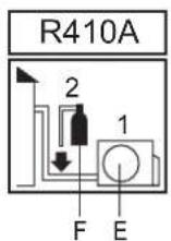 Mabe MMT12HDBWCAM8 - etiqueta de carga de refrigerante - 1